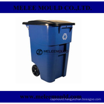 Plastic Roll out Recycling Container Mould